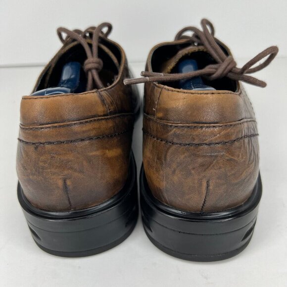 Rockport Mens APM12218 Brown Soft Leather Lace Up Plain Toe Size 9M Oxford Shoes main image 9